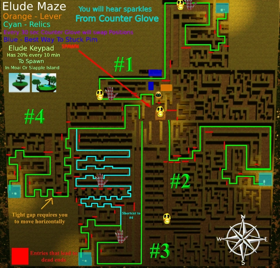 Elude Maze, Slap Battles Wiki